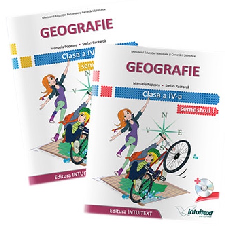 Geografie. Manual clasa a IV-a | Manuela Popescu, Stefan Pacearca carturesti.ro Clasa a IV-a