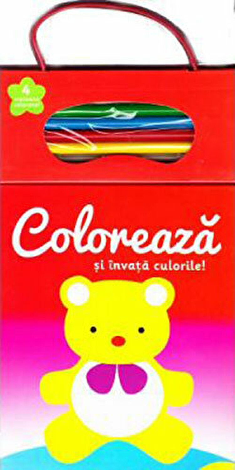Coloreaza si Invata Culorile! 3 (+4 creioane) | carturesti.ro