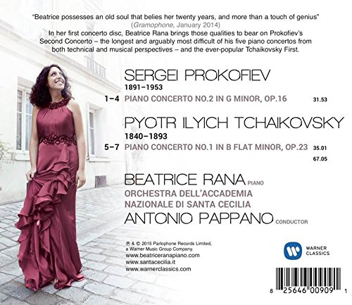 Prokofiev and Tchaikovsky Piano Concertos | Beatrice Rana, Antonio Pappano - 1 | YEO