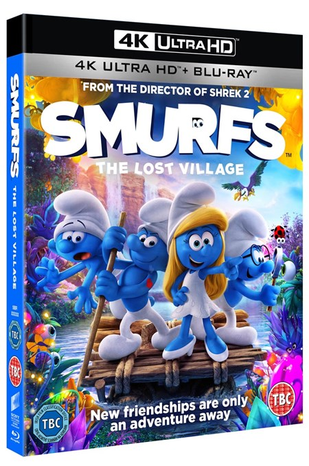 Strumpfii - Satul pierdut 4K UHD (Blu Ray Disc) / Smurfs - The lost village | Kelly Asbury