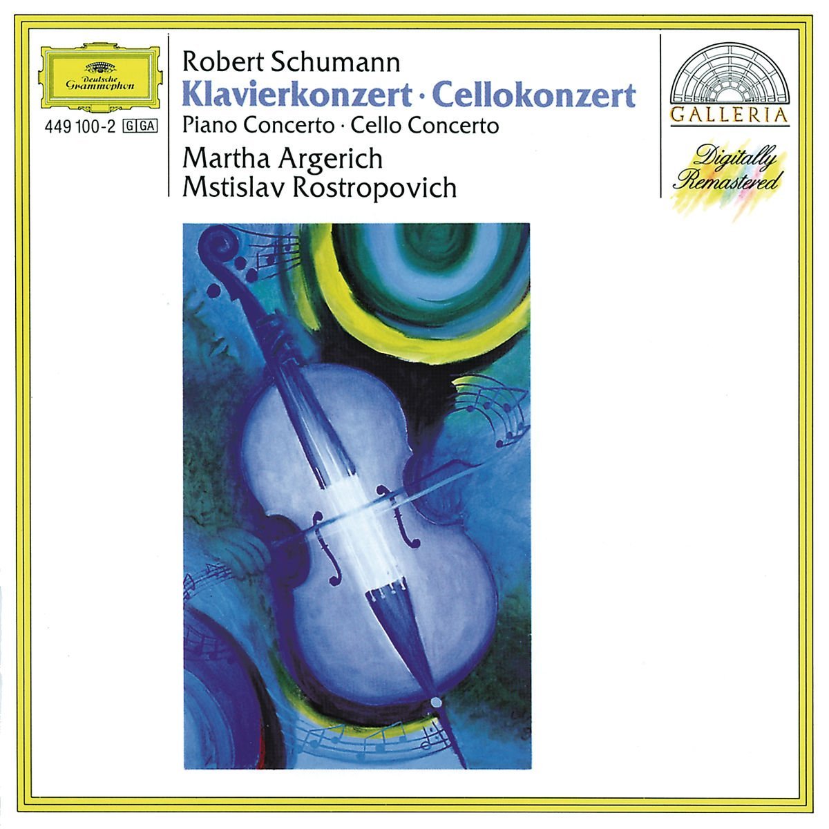 Schumann - Piano and Cello Concertos | Robert Schumann, Martha Argerich