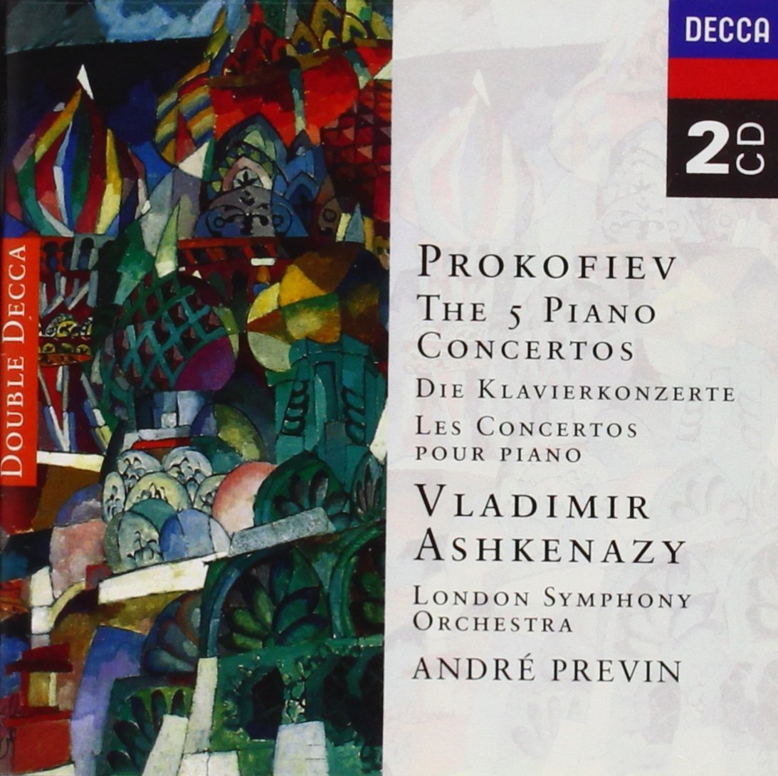The Piano Concertos 1-5 | Sergei Prokofiev, Andre Previn, London Symphony Orchestra, Vladimir Ashkenazy