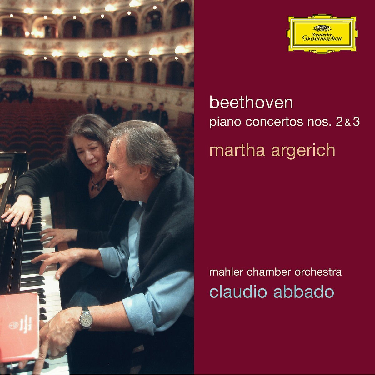 Piano Concertos Nos. 2 | Claudio Abbado, Martha Argerich Abbado poza noua
