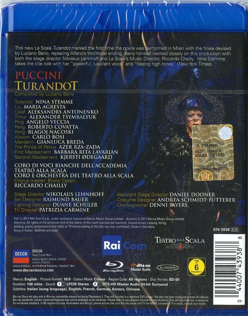 Teatro Alla Scala - Blu-Ray Disc 