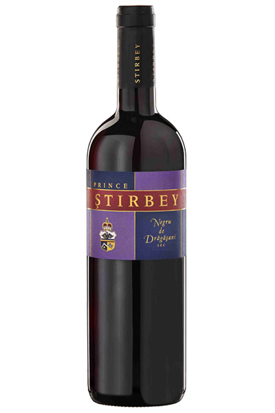 Vin rosu - Negru de Dragasani, 2018, sec | Domeniile Stirbey
