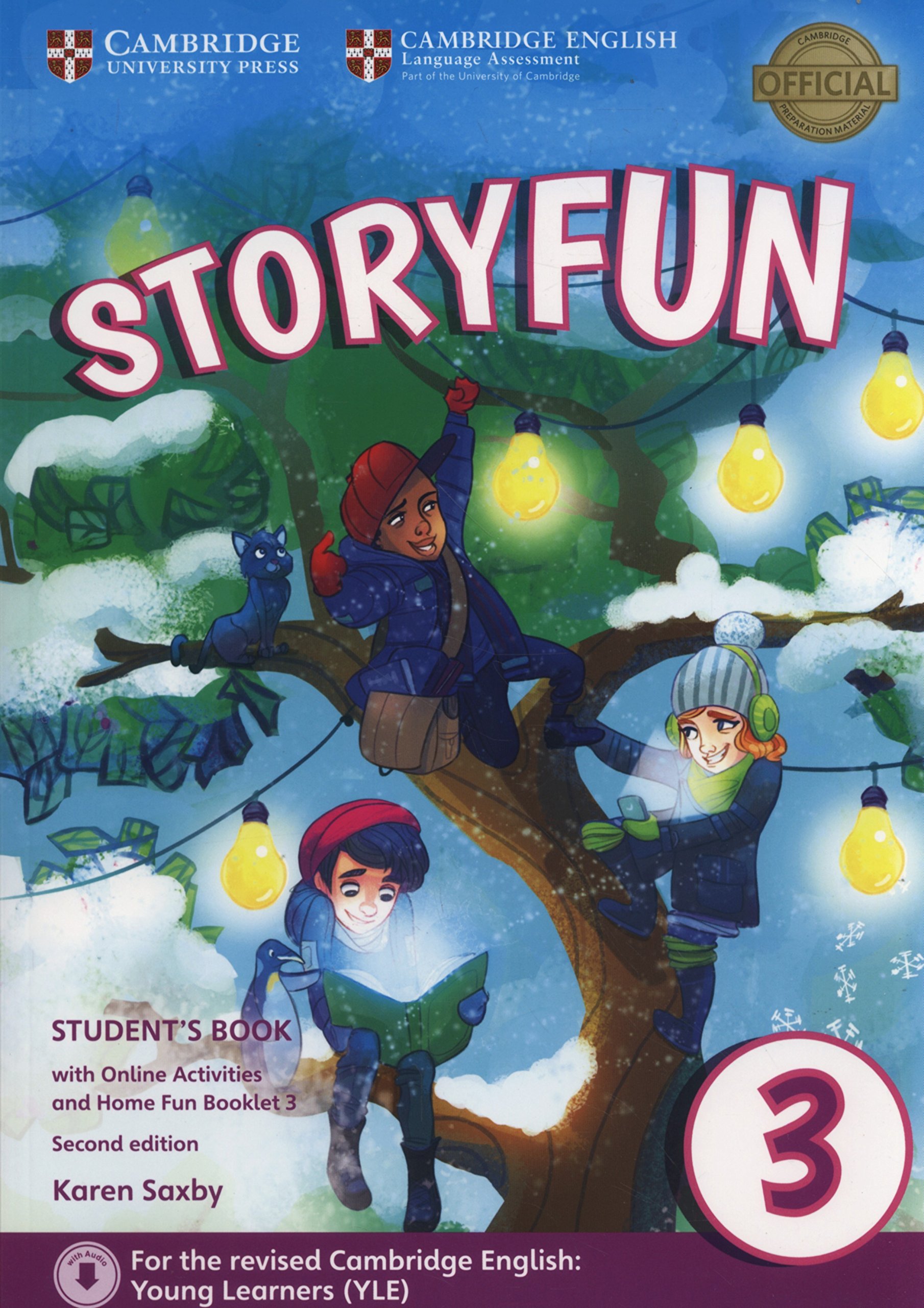 Storyfun for Movers Level 3 Student\'s Book with Online Activities and Home Fun Booklet 3 | Karen Saxby