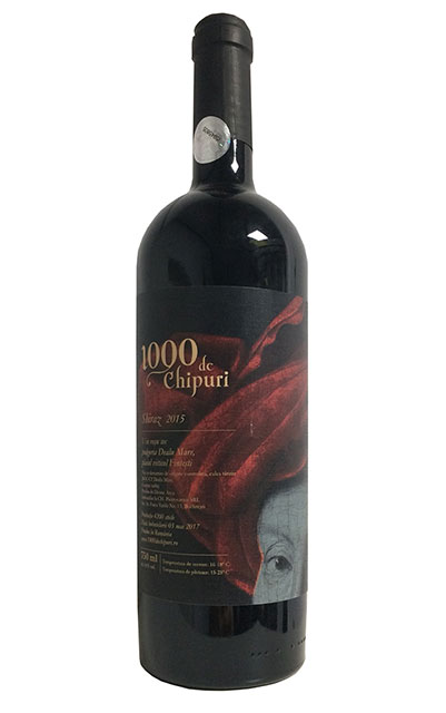 Vin rosu - 1000 de Chipuri, Shiraz, sec, 2020 | 1000 de Chipuri