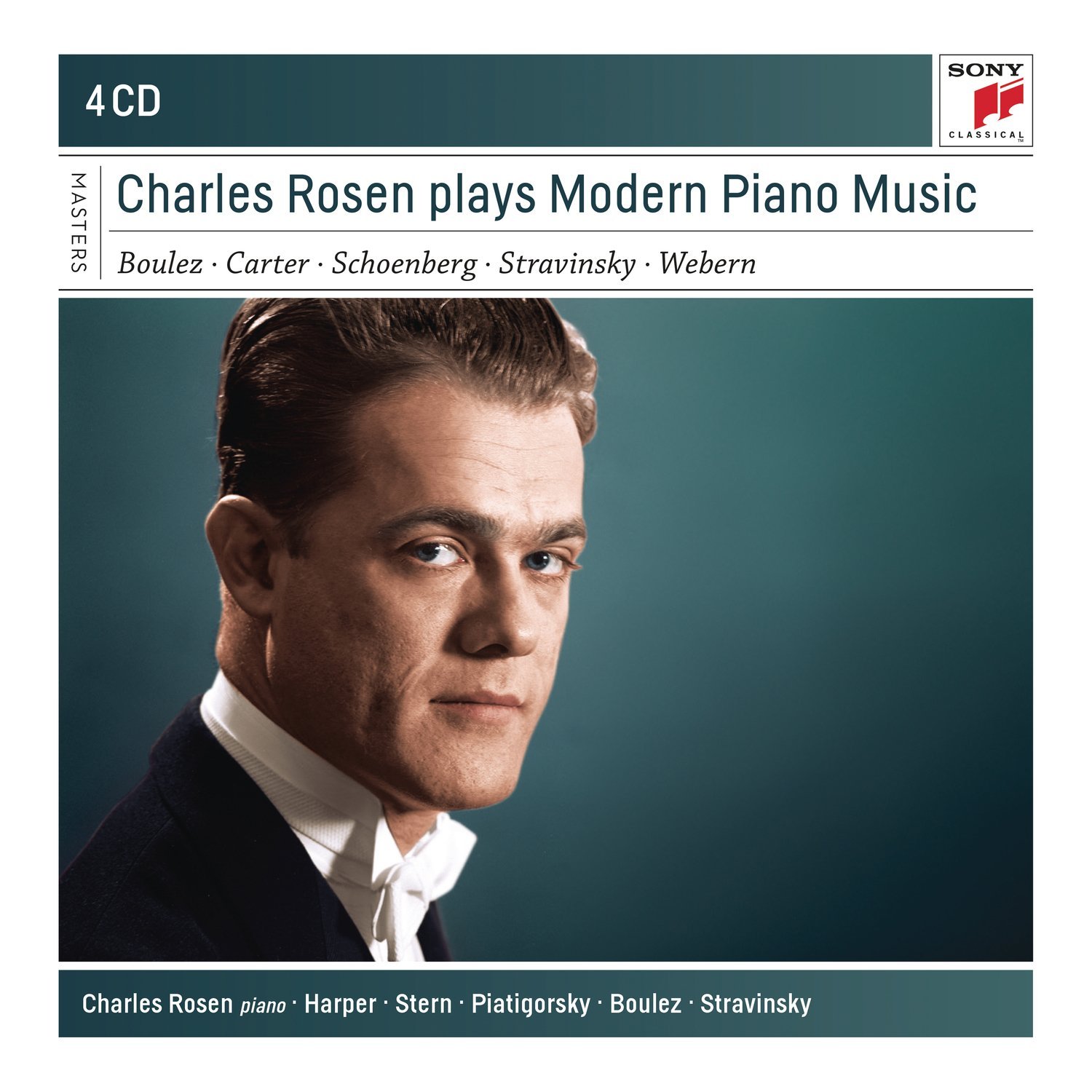 Charles Rosen Plays Modern Piano Music | Charles Rosen