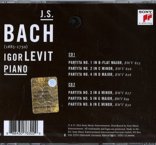 Partitas Bwv825-830 | Igor Levit - 1 | YEO