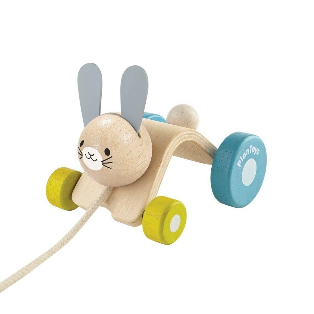 Jucarie din lemn - Hopping Rabbit | Plan Toys
