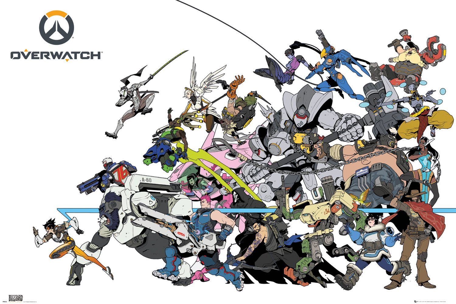 Poster maxi - Overwatch, Battle | GB Eye