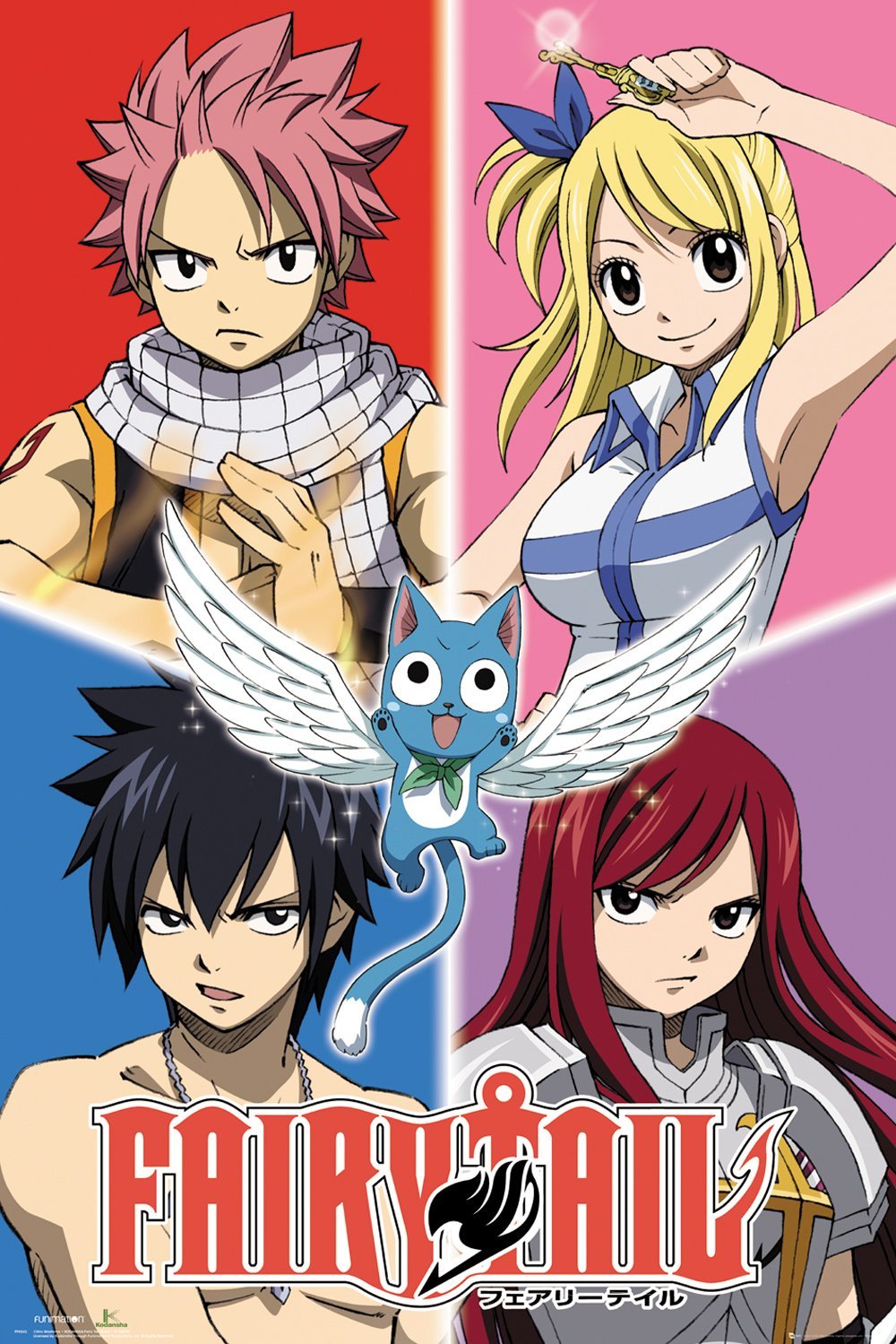 Poster maxi - Fairy Tail Quad | GB Eye