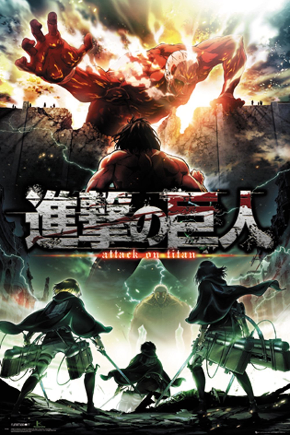 Poster maxi - Attack On Titan, Season 2 Key Art | GB Eye