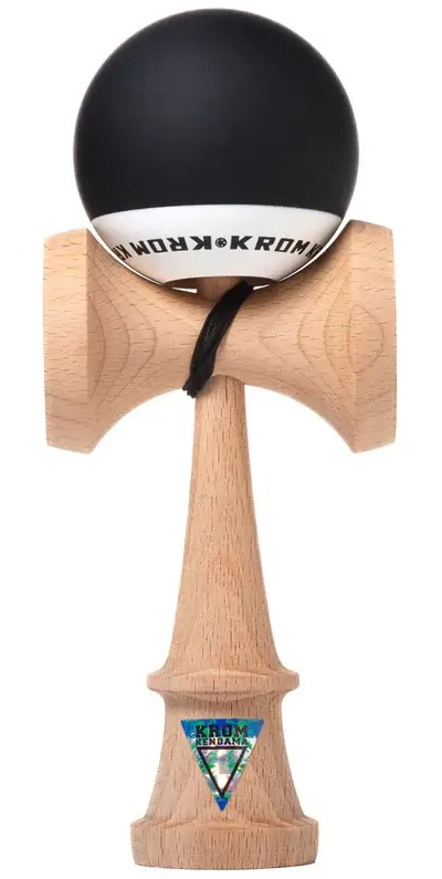 Jucarie de indemanare -  Kendama Krom Pop - Rubber Black | Krom