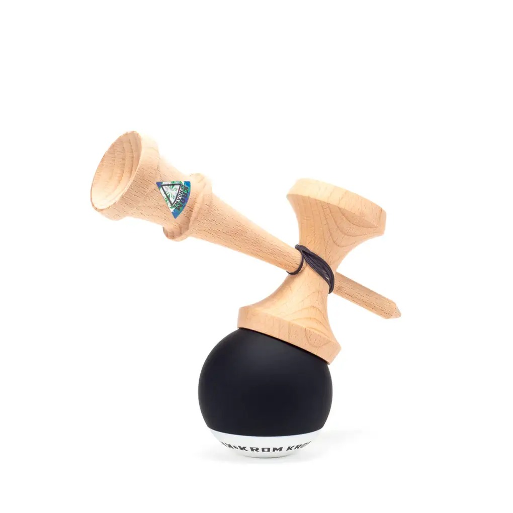 Jucarie de indemanare -  Kendama Krom Pop - Rubber Black | Krom - 1