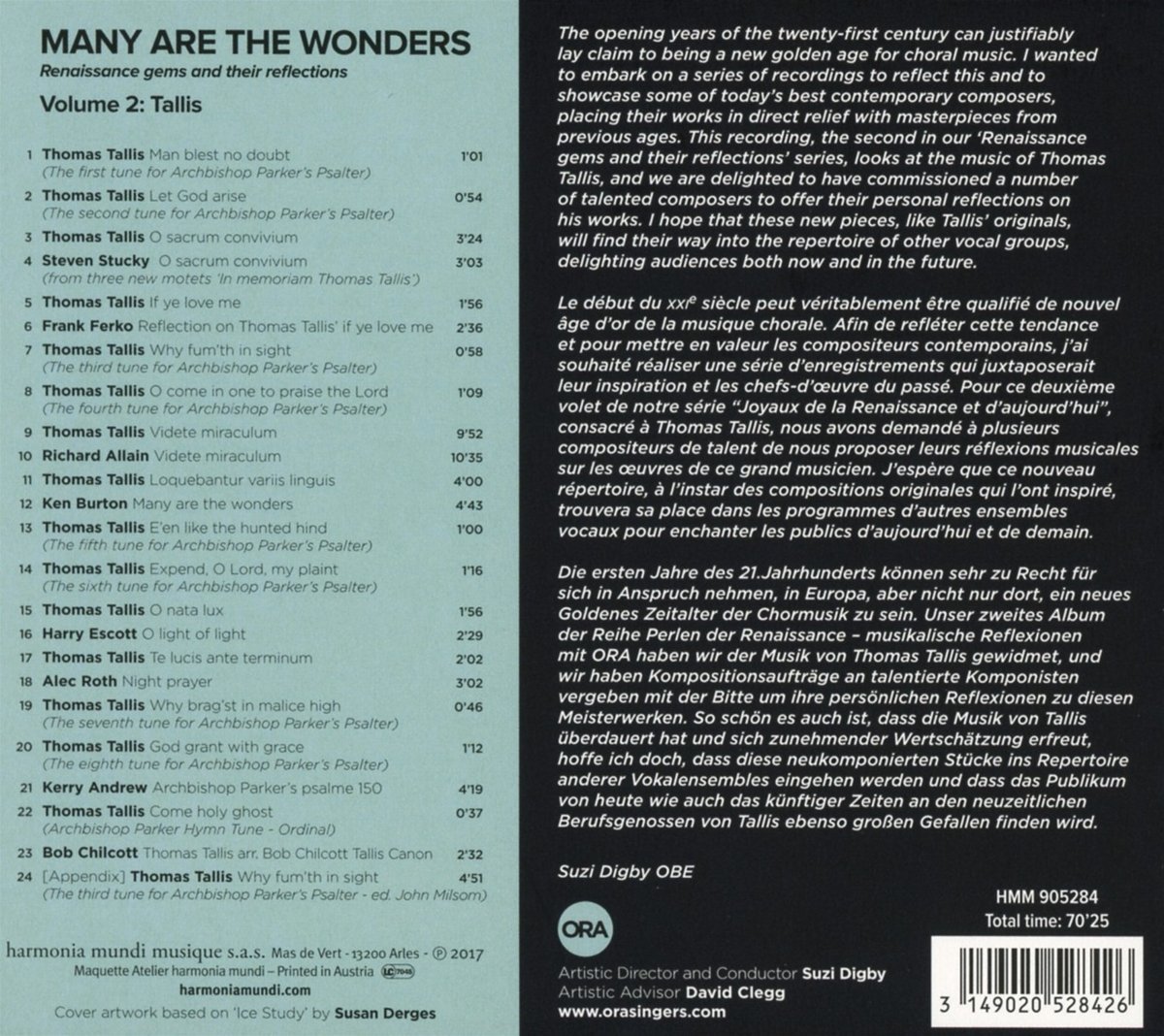 Many Are the Wonders | Thomas Tallis, Bob Chilcott, Steven Stucky - 1 | YEO