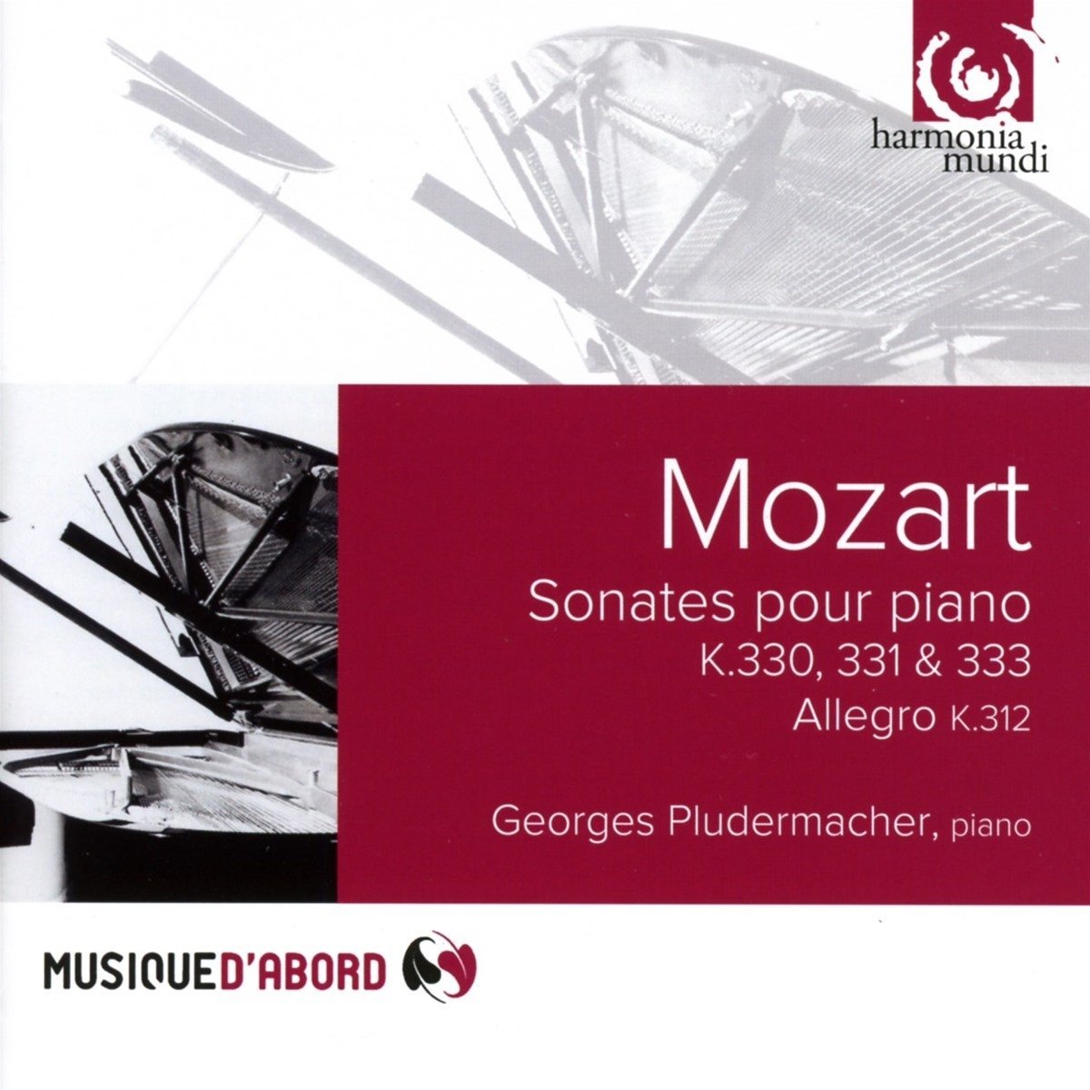 Sonatas K.330, 331 & 333; Allegro K312 | Georges Pludermacher