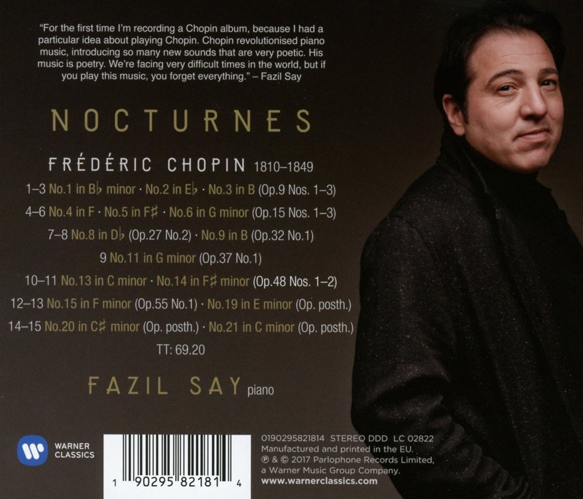 Chopin: Nocturnes | Fazil Say - 1 | YEO