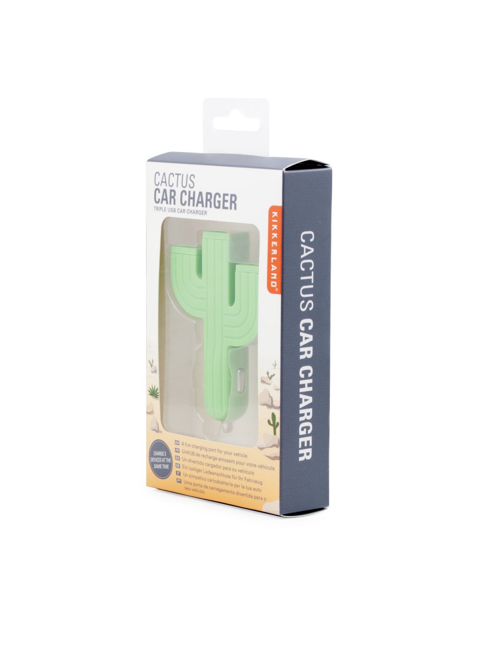  Cactus Car Charger | Kikkerland 