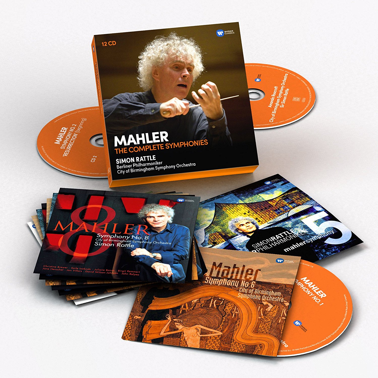 Mahler: The Complete Symphonies - Box set | Simon Rattle - 2 | YEO