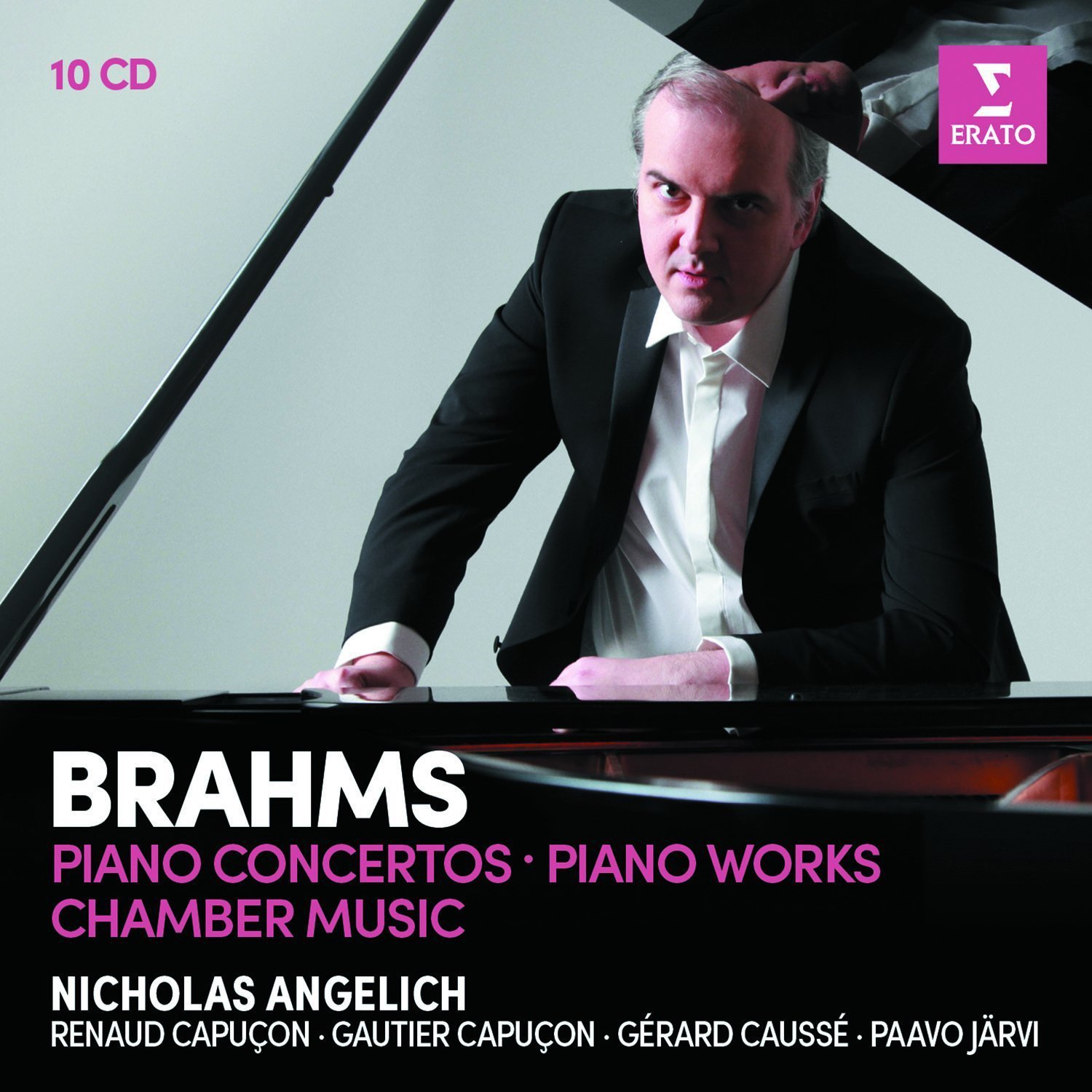 Brahms: Piano Concertos, Piano Works, Violin Sonatas, Piano Trios, Piano Quartets | Renaud Capucon, Gautier Capucon, Paavo Jarvi Nicholas Angelich