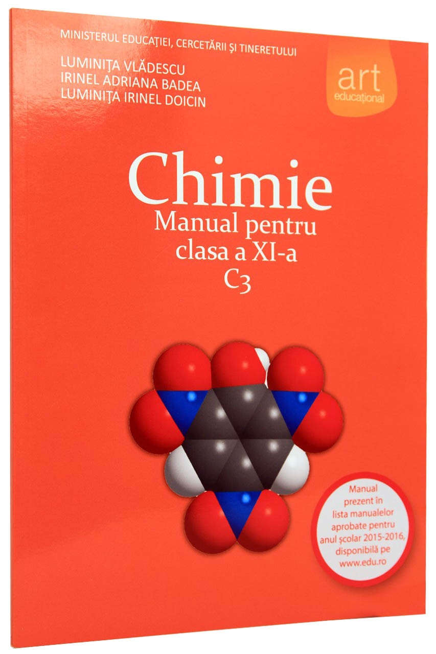 Chimie C3. Manual clasa a 11-a | Luminita Irinel Doicin, Luminita Vladescu, Irinel Adriana Badea