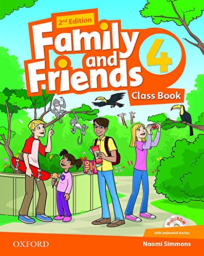 Family and Friends Level 4: Class Book with Student MultiROM | Naomi Simmons