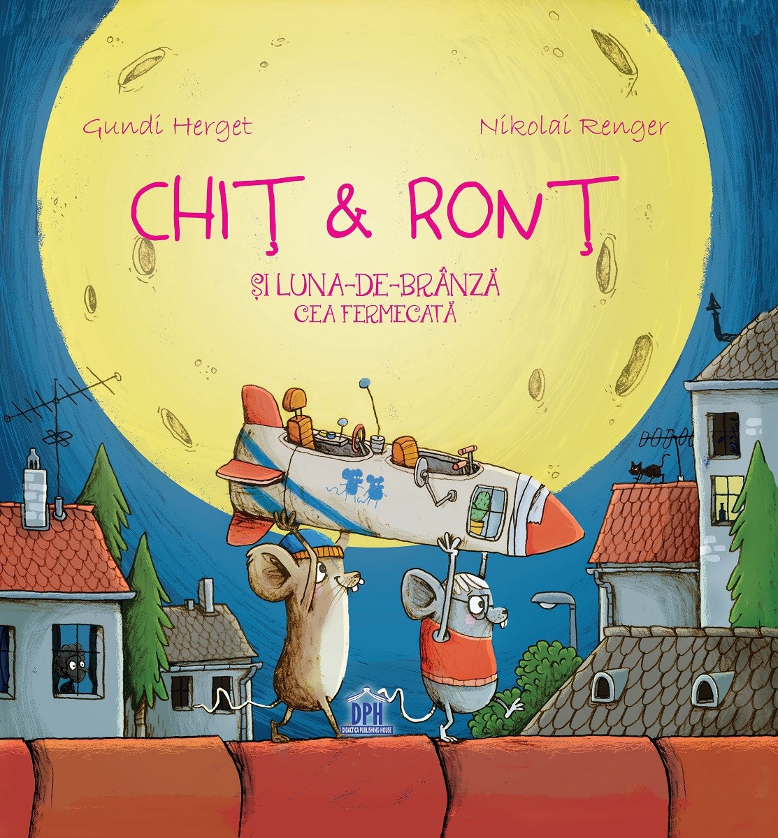 Chit & Ront si Luna-de-branza cea fermecata | Gundi Herget carturesti.ro imagine 2022