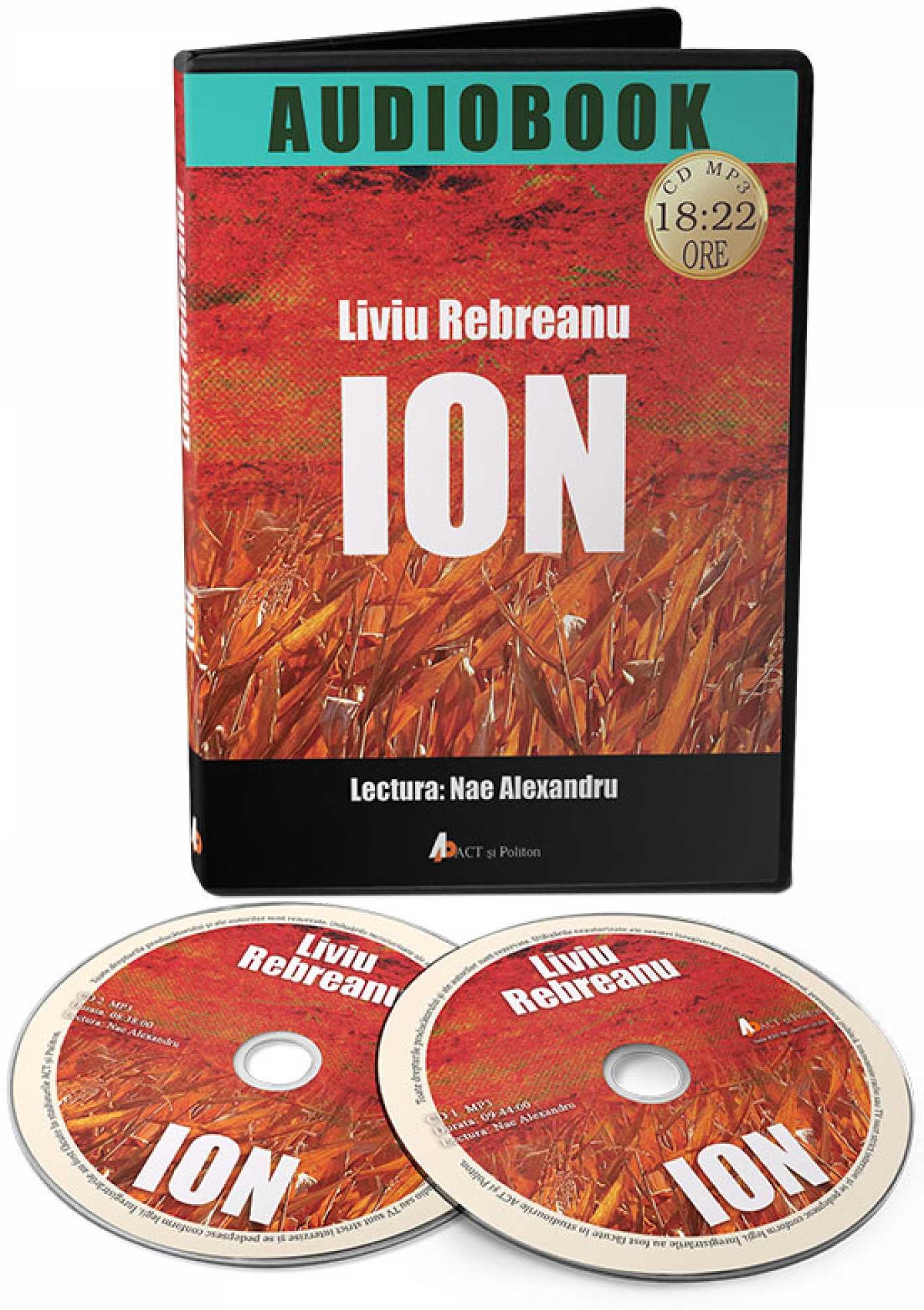 Ion – Audiobook | Liviu Rebreanu carturesti 2022