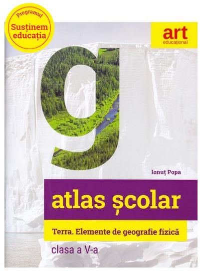 Atlas geografic scolar, Clasa a V-a | Ionut Popa