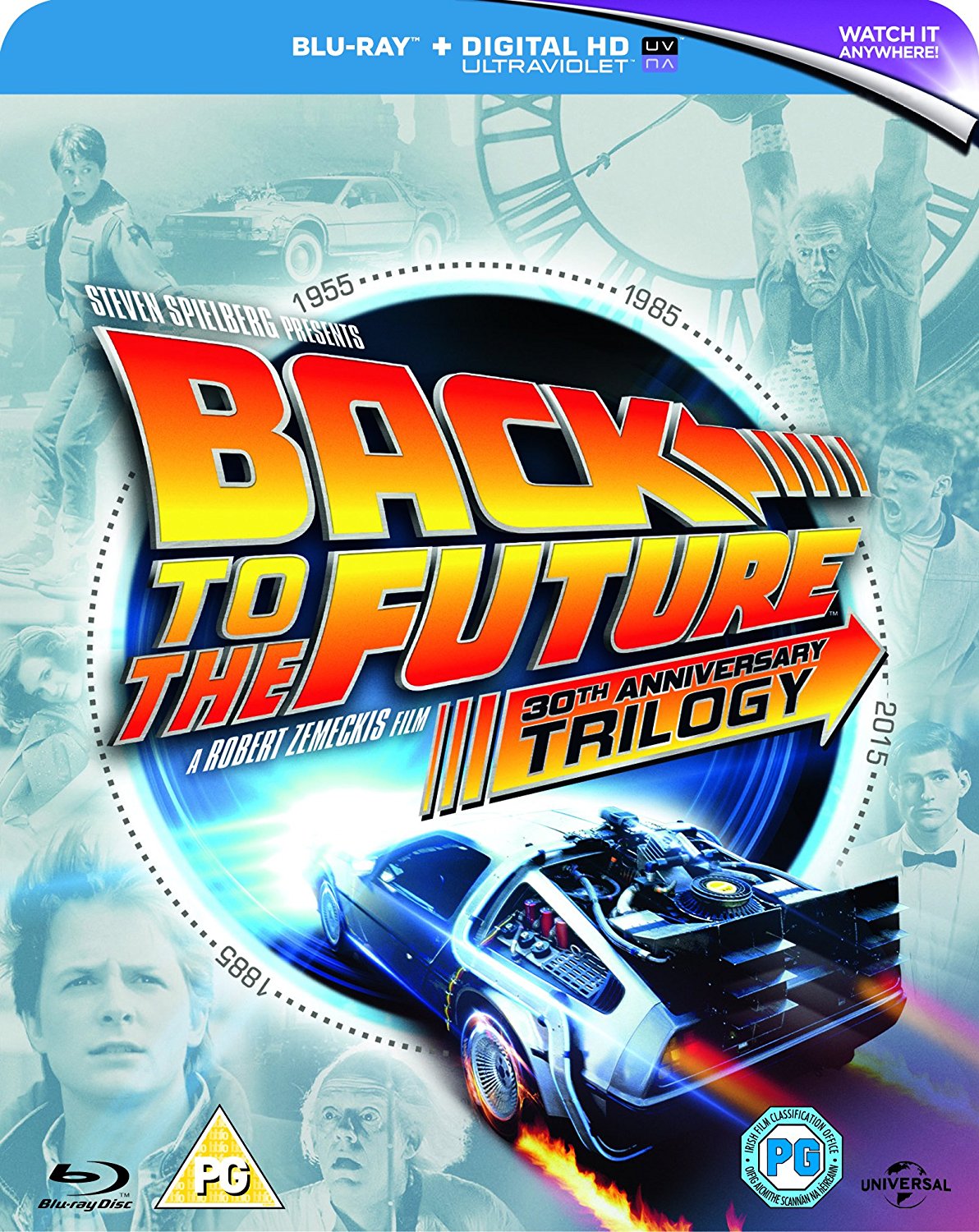Back to The Future Trilogy (Blu Ray Disc) | Robert Zemeckis