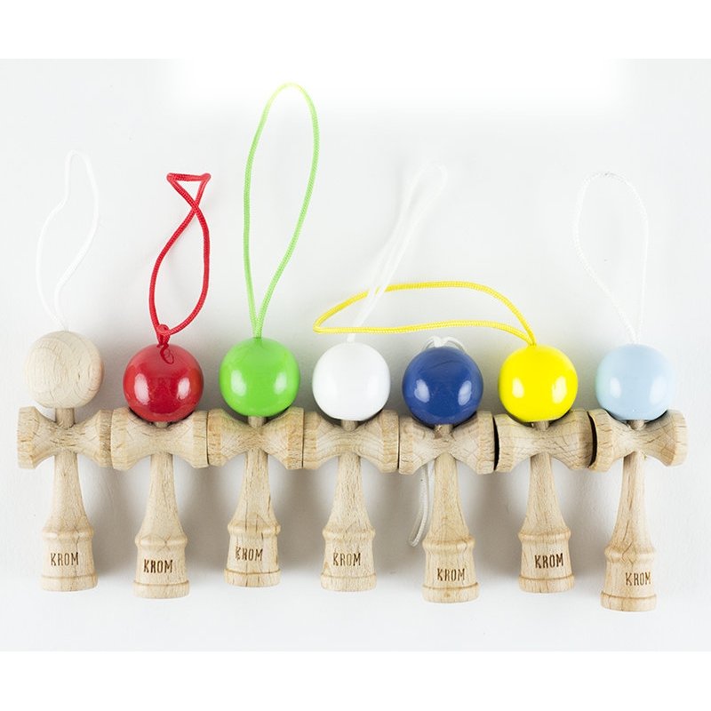 Breloc - Kendama Green- mai multe modele | Krom - 2 | YEO