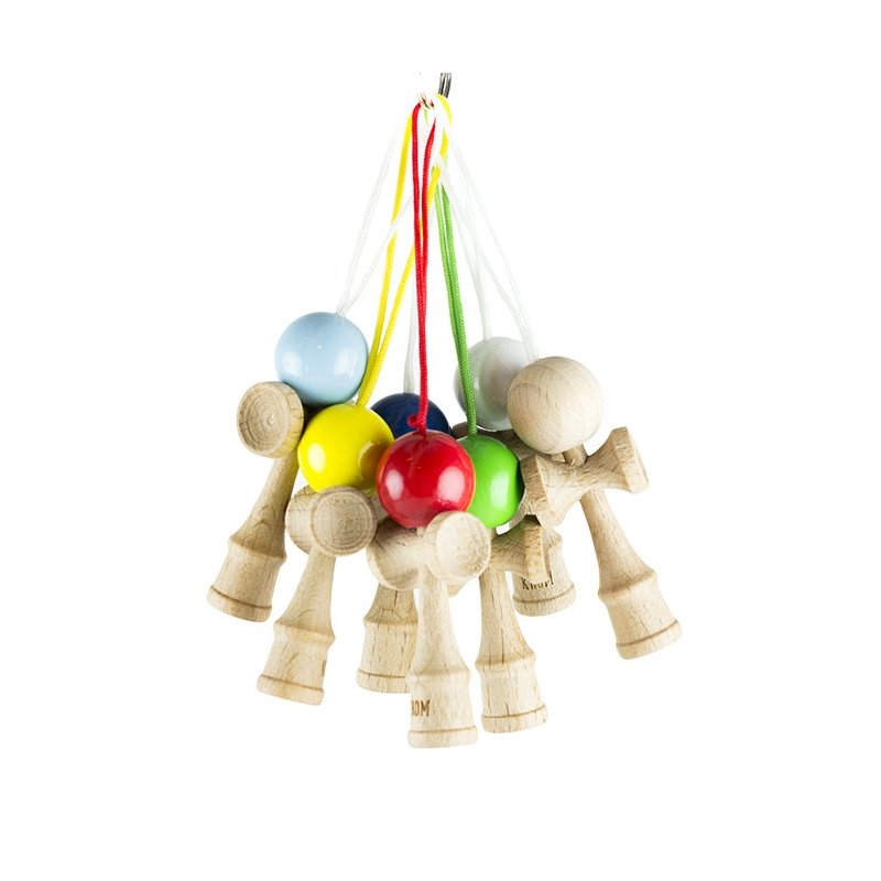 Breloc - Kendama Green- mai multe modele | Krom - 1 | YEO