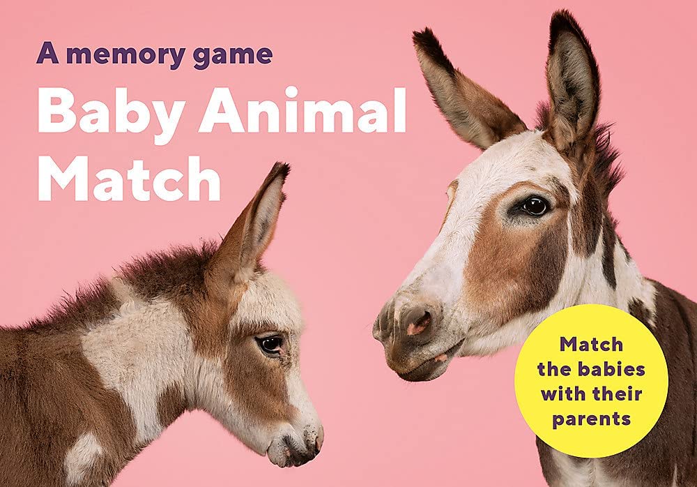 Joc de memorie - Baby Animal Match | Laurence King Publishing