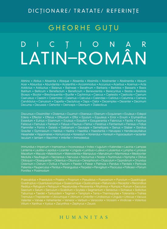 Dictionar latin-roman | Gheotghe Gutu