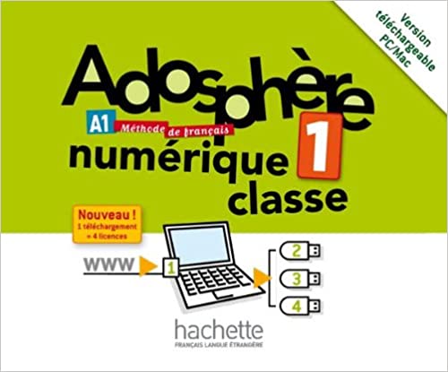 Adosphere 1 : Manuel numerique enrichi pour l\'enseignant (carte de telechargement) |