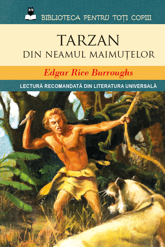 Tarzan din neamul maimutelor | Edgar Rice Burroughs carturesti.ro