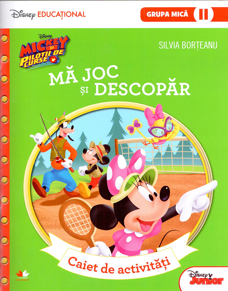 Mickey si Pilotii de curse. Ma joc si descopar - Caiet de activitati | Silvia Borteanu