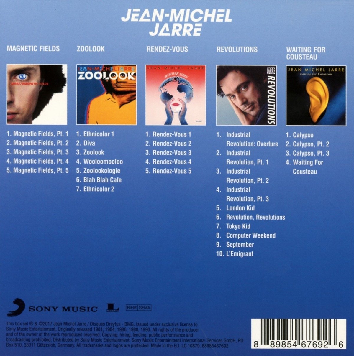 Original Album Classics | Jean-Michel Jarre - 1 | YEO