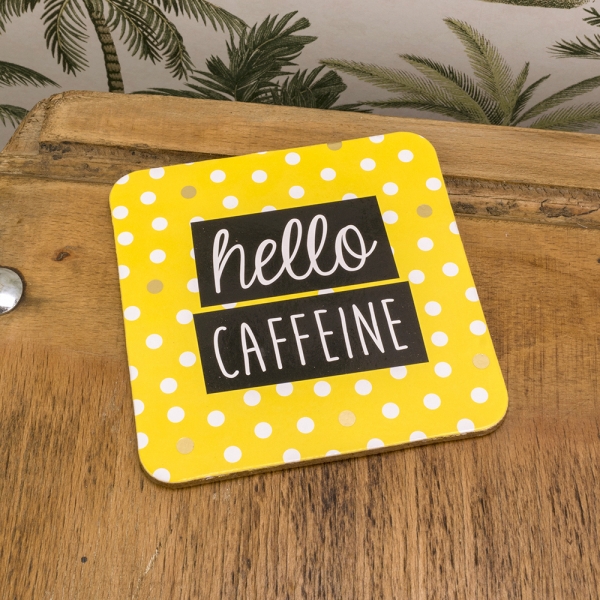 Suport pentru pahar - Hello Caffeine | Really Good