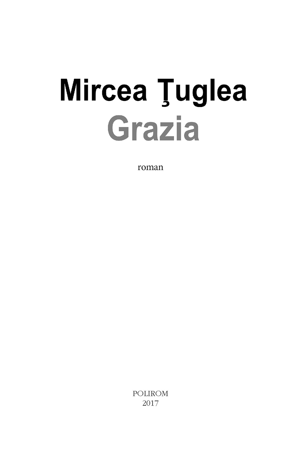 Grazia | Mircea Tuglea