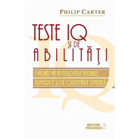 Teste IQ si de abilitati | Philip Carter