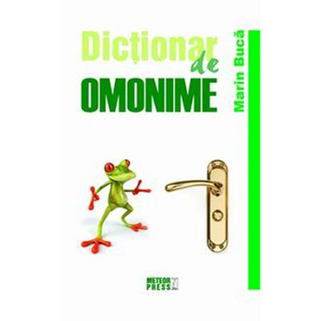 Dictionar de omonime | Marin Buca