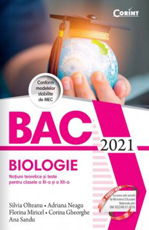 Bacalaureat 2021 - Biologie | Silvia Olteanu, Adriana Neagu, Florina Miricel