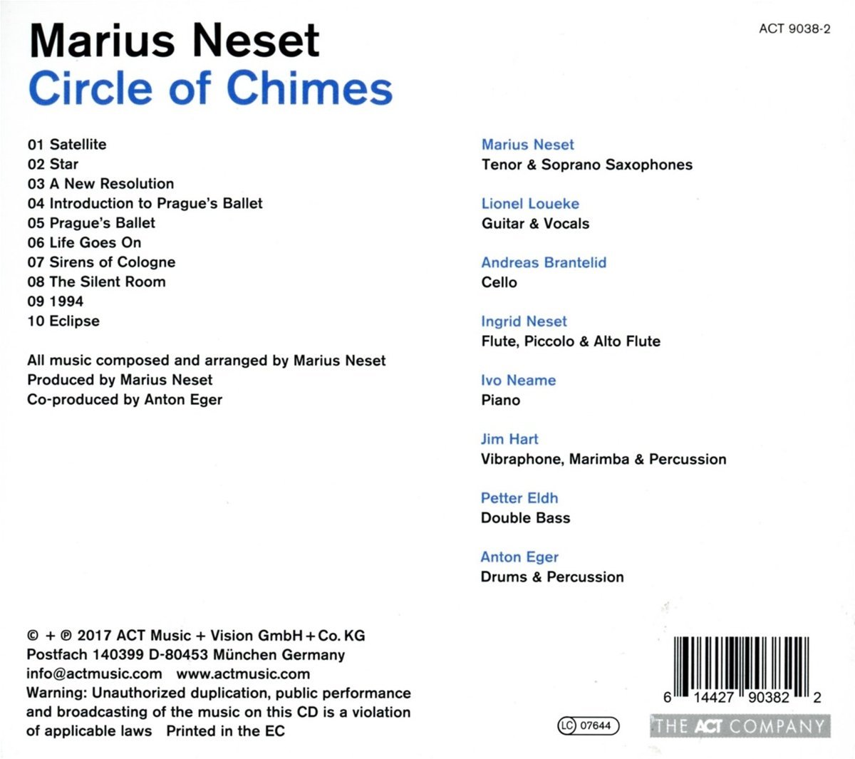 Circle Of Chimes | Marius Neset - 1 | YEO