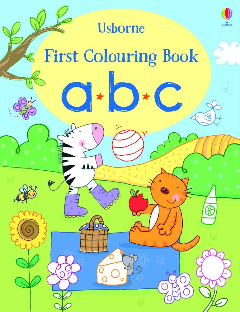 First Colouring Book ABC | Jessica Greenwell