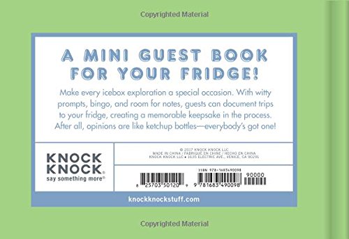 Knock Knock - Mini Guest Book - magnetic | Knock Knock