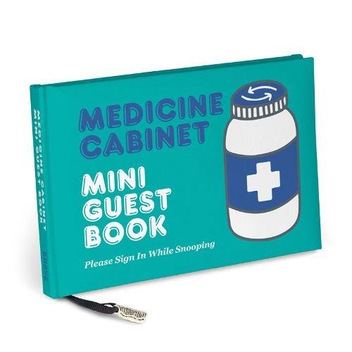 Knock Knock - Medicine Cabinet Mini Guest Book | Knock Knock - 3 | YEO