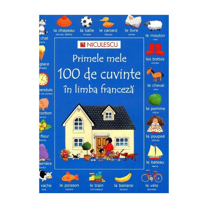 Primele mele 100 de cuvinte in limba franceza | Heather Amery, Nicole Irving carturesti.ro imagine 2022