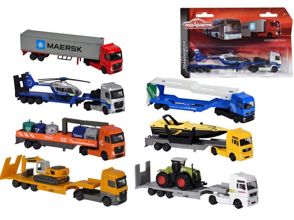 Majorette - Masina Transportor, 20 cm - mai multe modele | Majorette